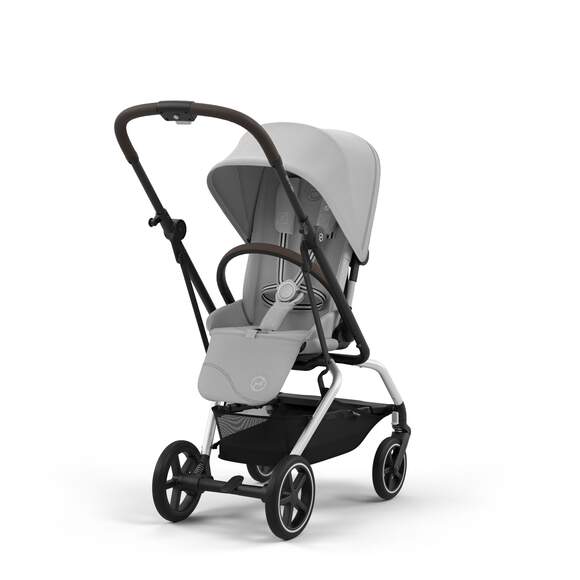 Poussette - Cybex - Eezy S Twist+2  Fog Grey Silver Frame