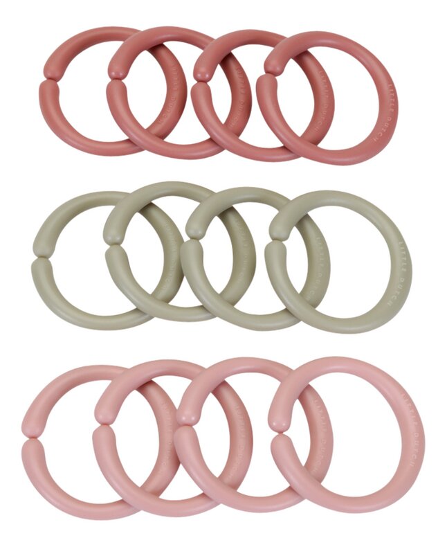 Attache-jouet - Little Dutch - Little Loops Rose