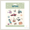 Tatouages - Little dutch - Jim & Friends