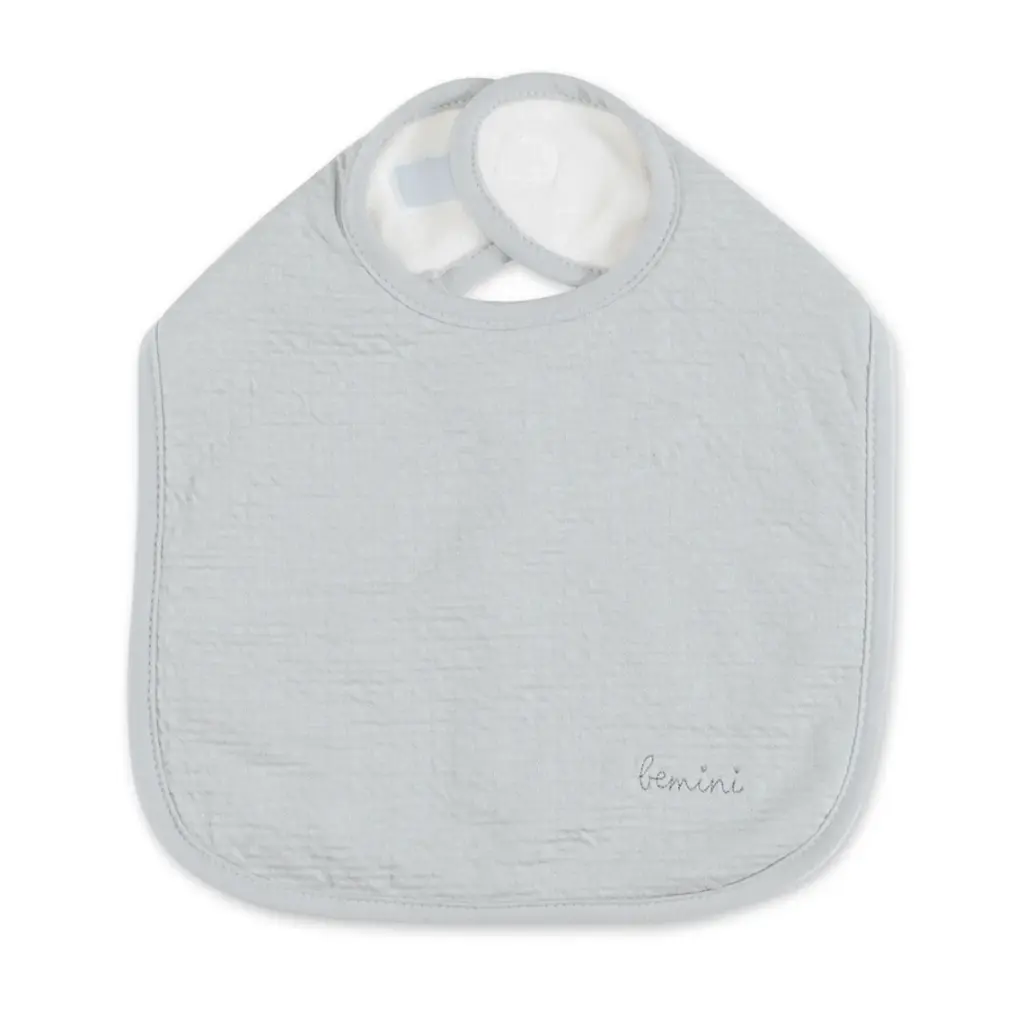 Bavoir waterproof - Bemini - Grizou TETRA JERSEY