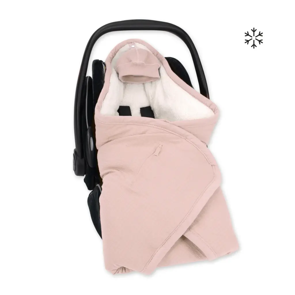 Nid d'ange BISIDE - Bemini - 0-12m Blush PADY TETRA JERSEY + TEDDY