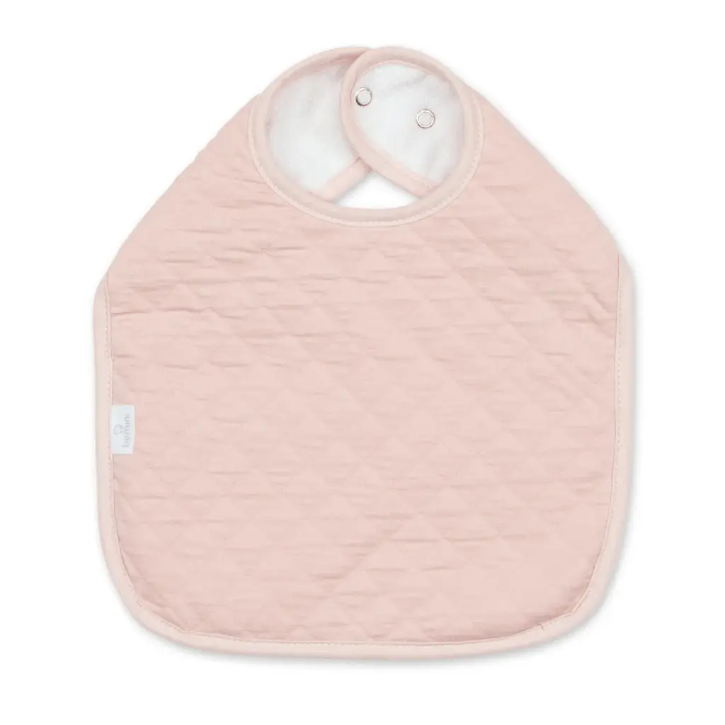 Bavoir waterproof - Bemini -  Blush PADY QUILTED JERSEY