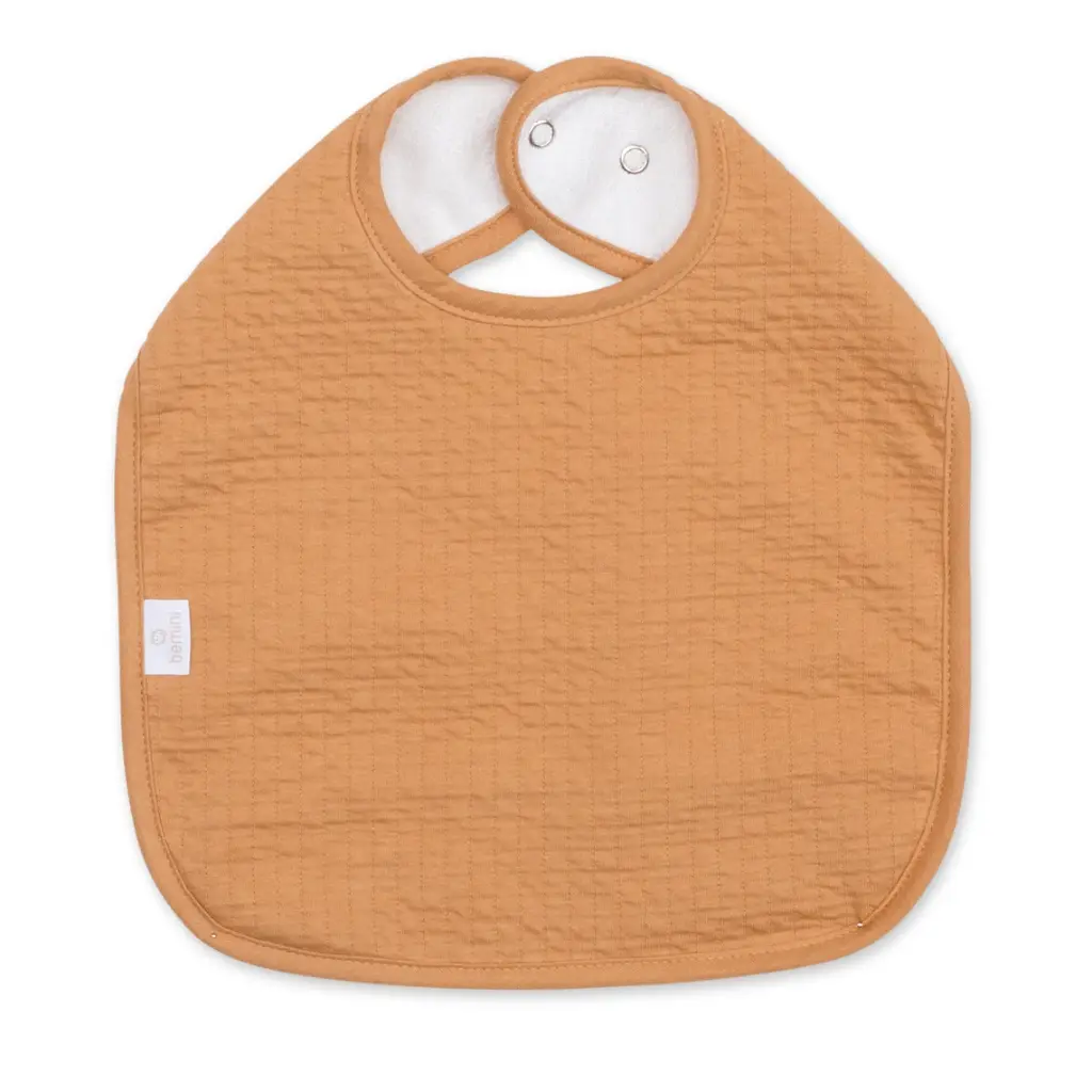 [5420010710617] Bavoir waterproof - Bemini -Biscuit TETRA JERSEY