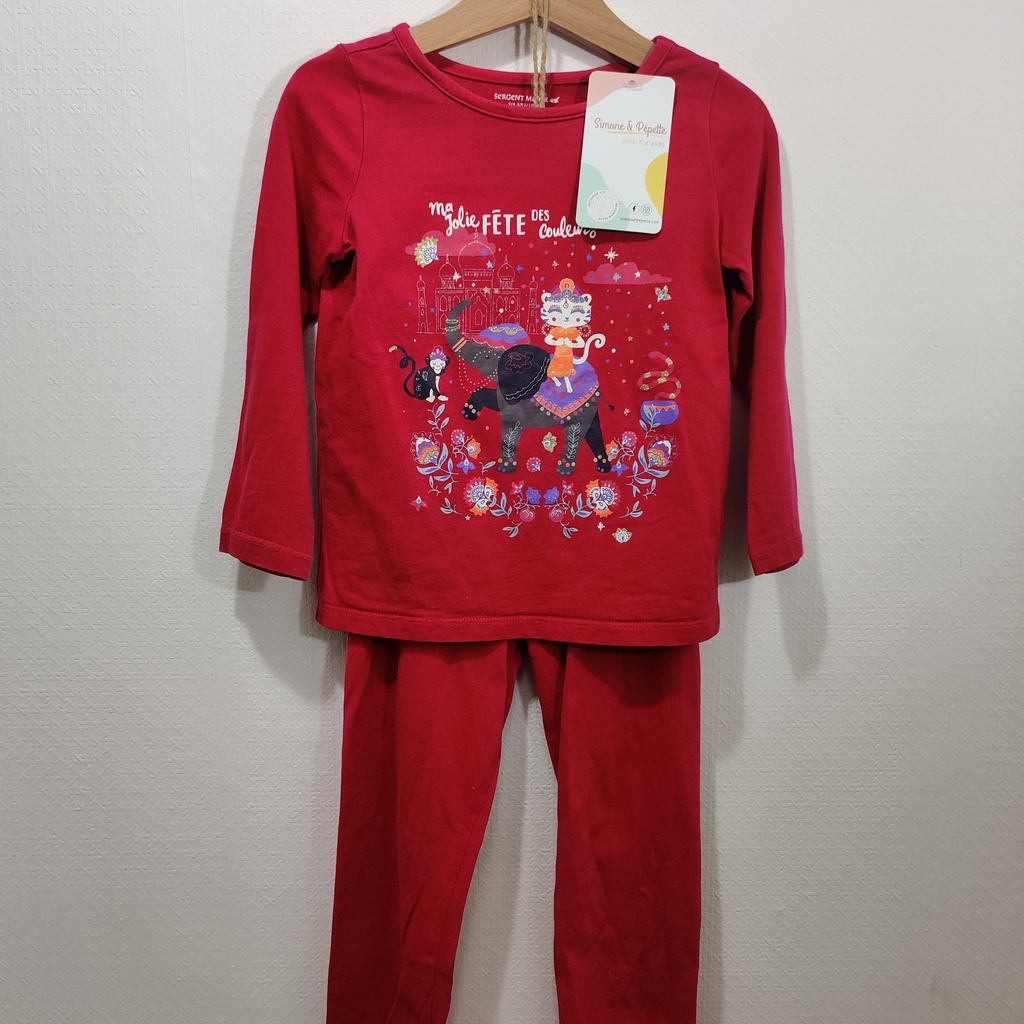 Pyjama - Sergent Major - 4 ans 