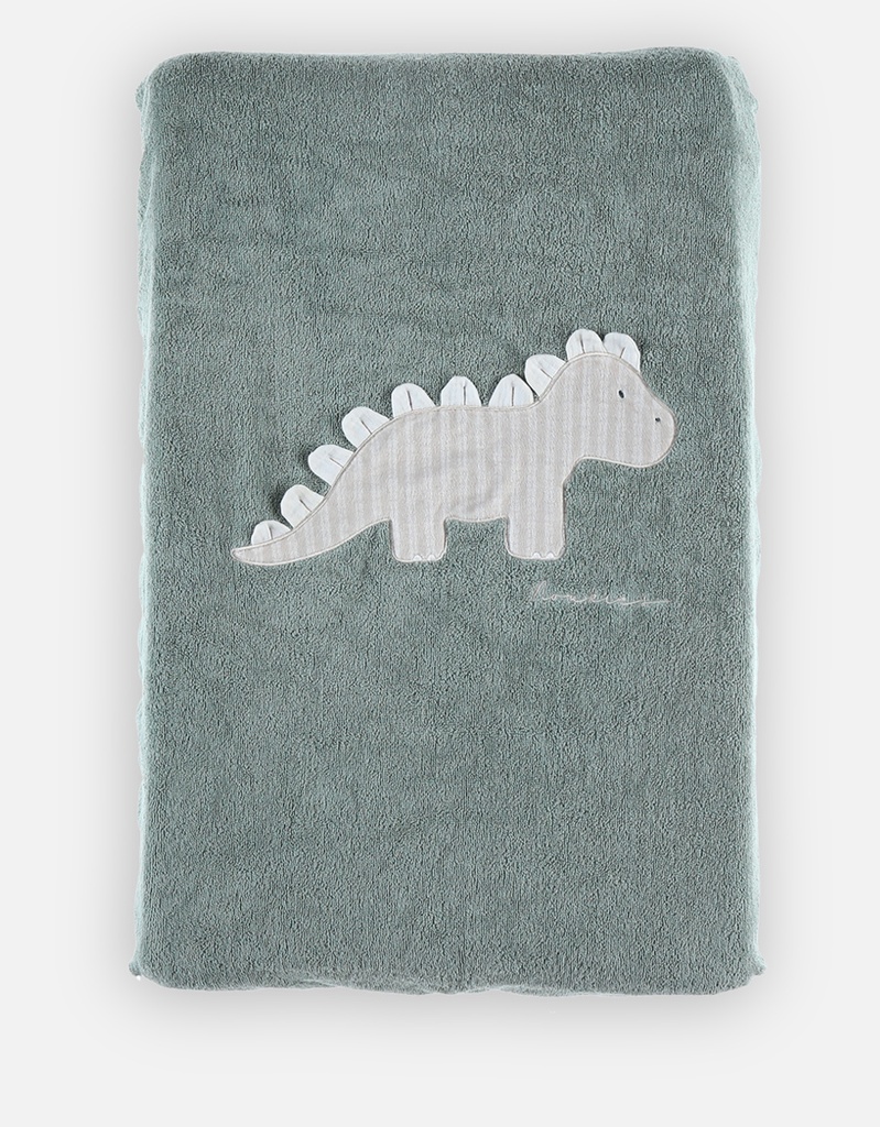 Matelas à langer - noukie's  - Avec housse élastique en éponge, eucalyptus