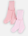 Set de 2 collants - noukie's - rose 2 ans (24)