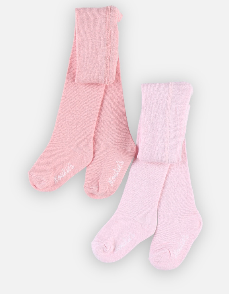 Set de 2 collants - noukie's - rose 3/6 mois (18)  