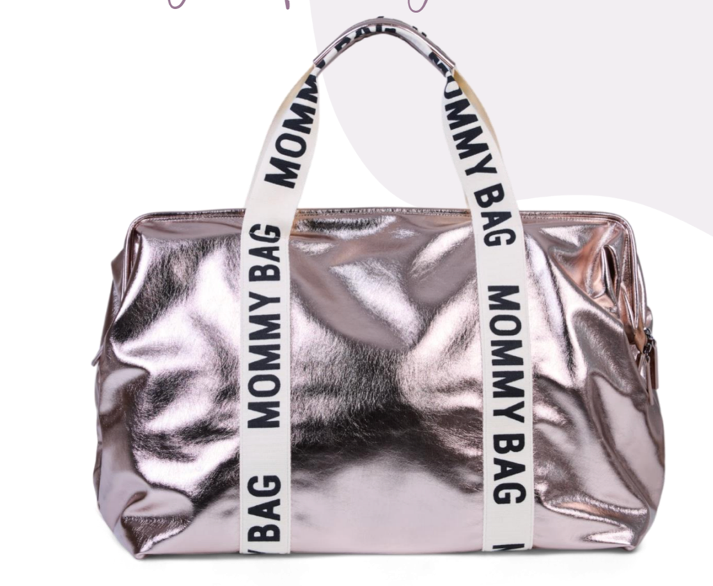 Sac à langer - Childhome - Mommy Bag Signature Party rose gold 