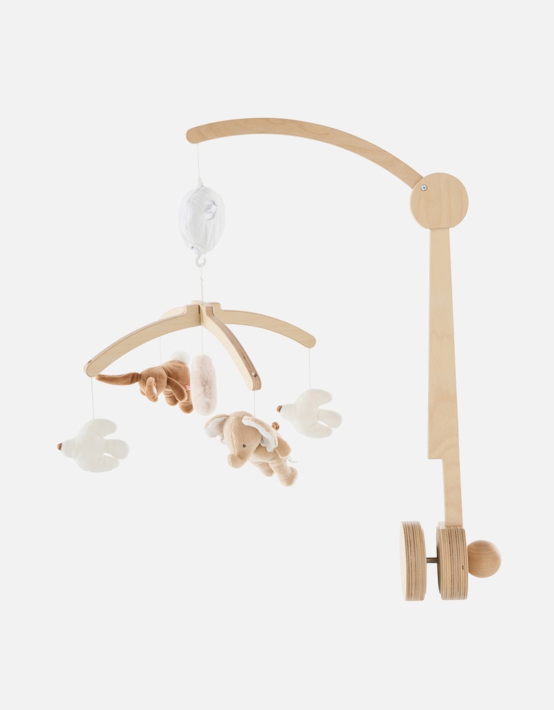 Mobile musical en bois - noukie's - Bali, Moka & Snow