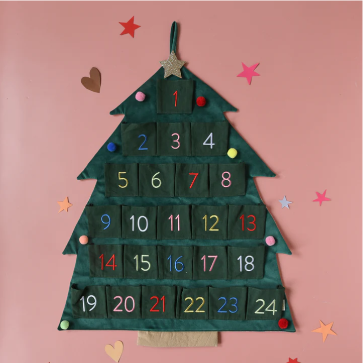 Calendrier de l’Avent - Rockahula - Arbre de Noël Réutilisable