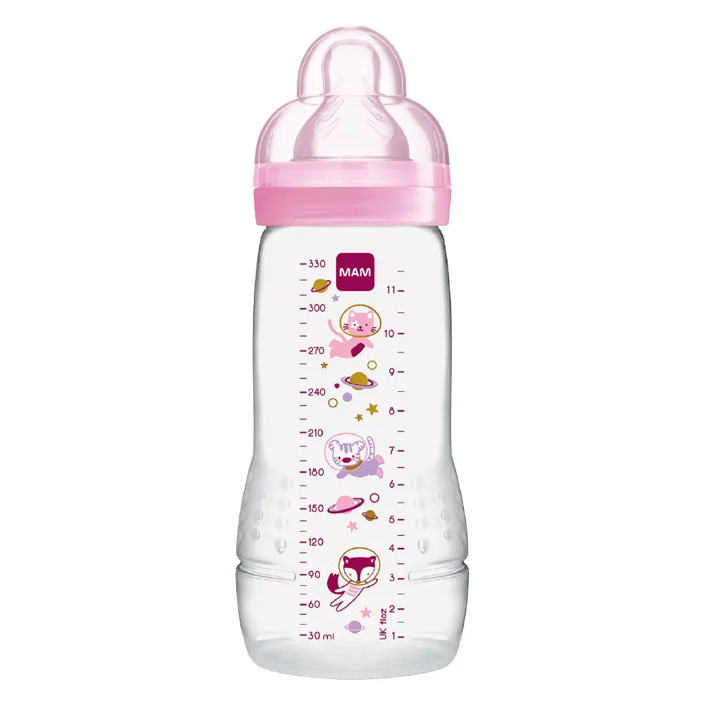 Biberon - MAM - Easy Active™ 330 ml 4+ mois rose
