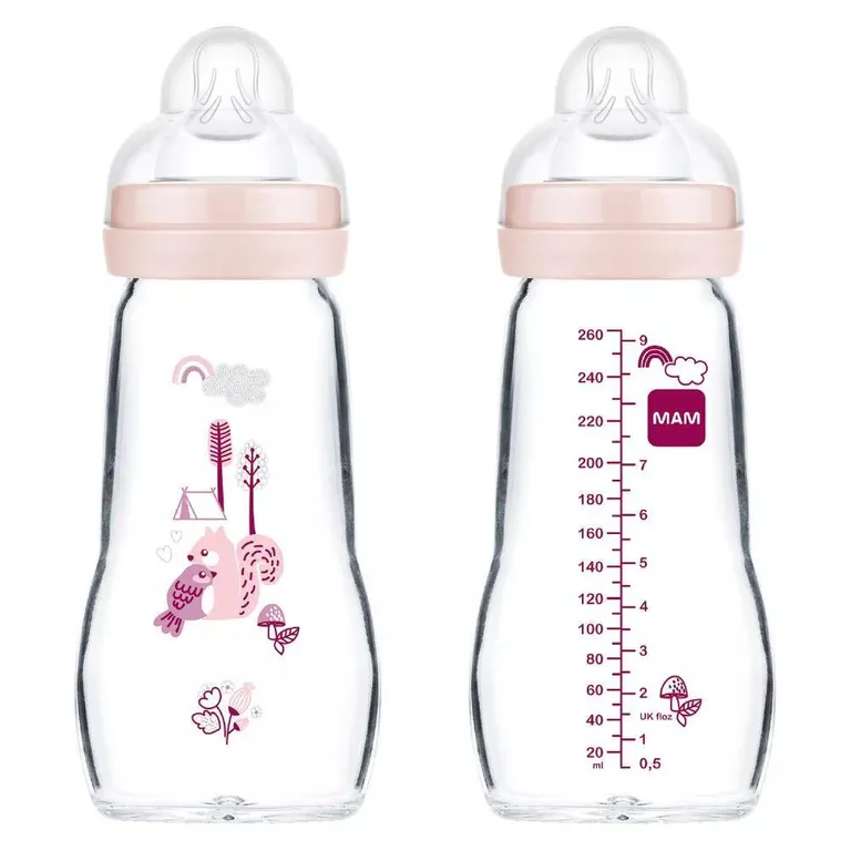 Biberon - MAM - Feel Good Baby en verre 260ml 2 mois et +