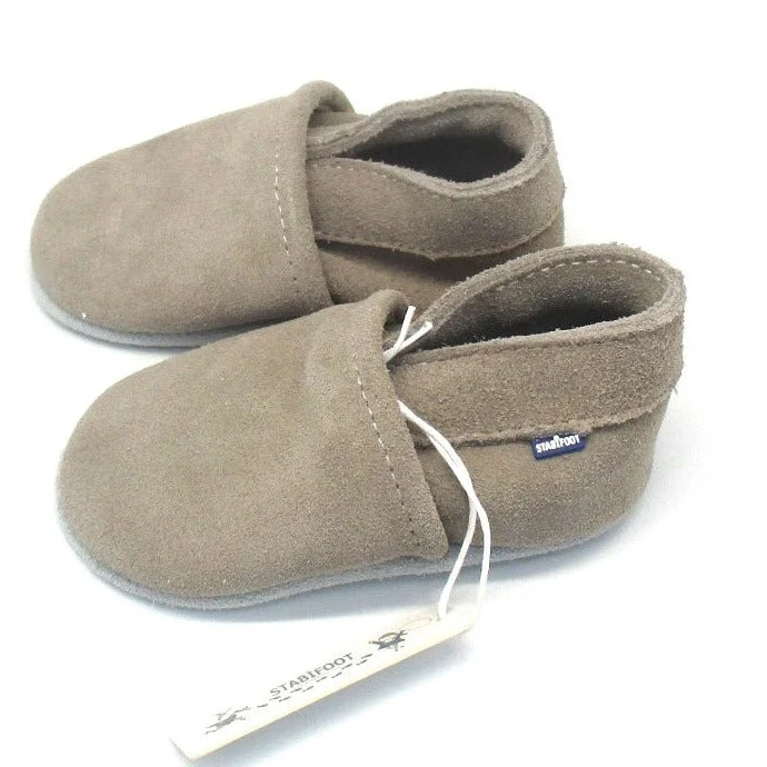 Chaussons en cuir - Stabifoot  - Babysoft Nickel 12/18 mois 
