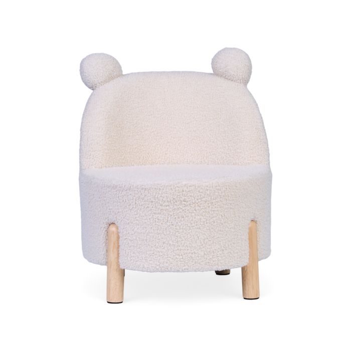 Chaise Pour Enfants - Childhome - Teddy Ecru Naturel