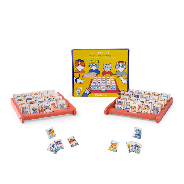 Jeu de société  - Moulin Roty - Les Loufoques Qui es-tu?