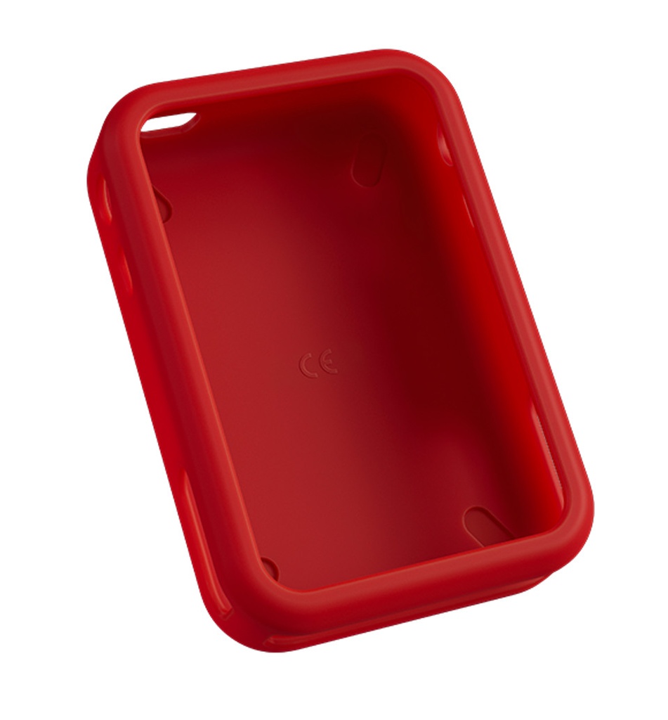Coque de protection pour conteur d'histoires - Faba -Patapum rouge