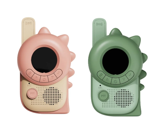 Zoo Talkie Walkie - The zoofamily - Dino Rose x Dino Vert