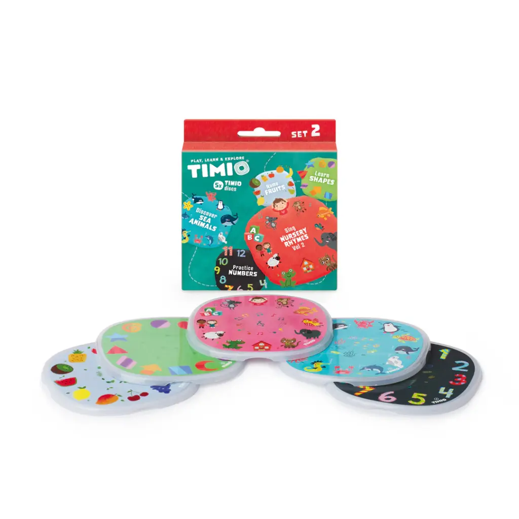 [8720726557030] Jeu de disques pour Lecteur interactif - Timio - SET 2
