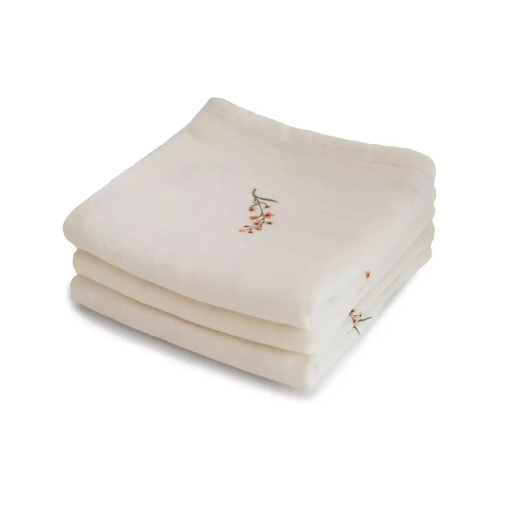 Lot de 3 tetras - Mushie - Fleurs 