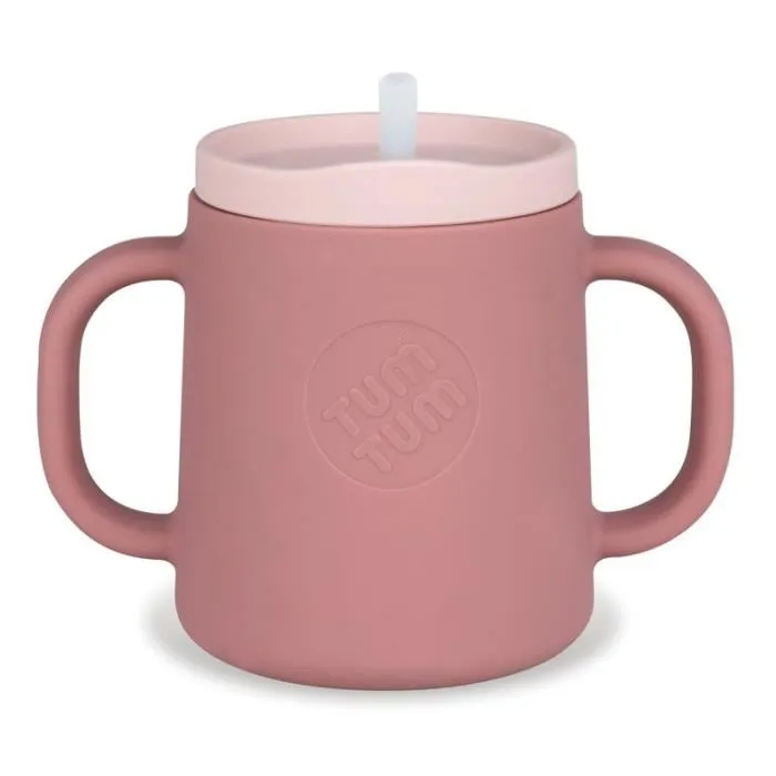 Tasse d’apprentissage évolutive- Tum Tum - Rose