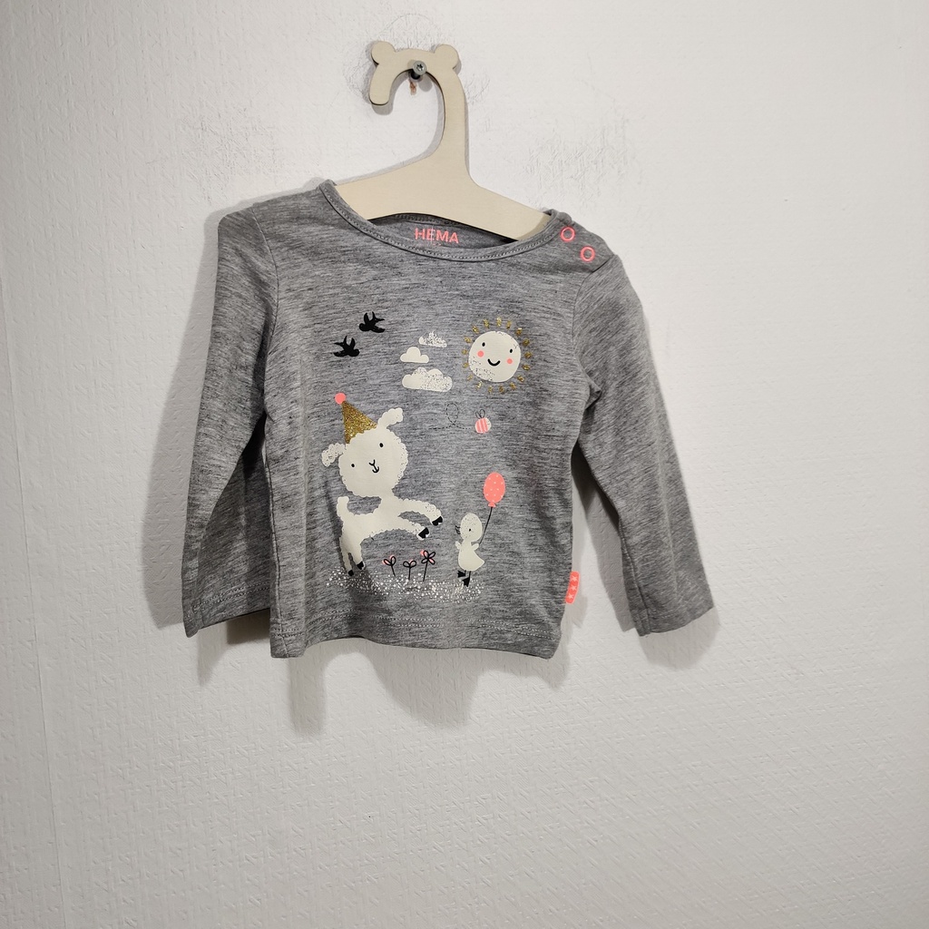 Tee-shirt - Hema - 1 mois  