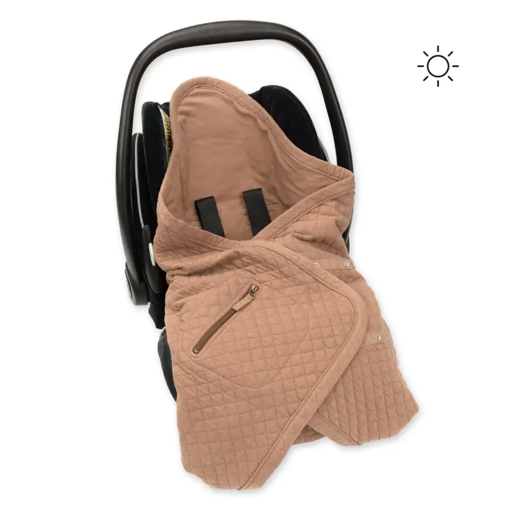 Nid d'ange BISIDE - Bemini - Beige quilted jersey 