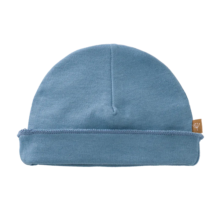Bonnet de naissance - Fresk - Bleu