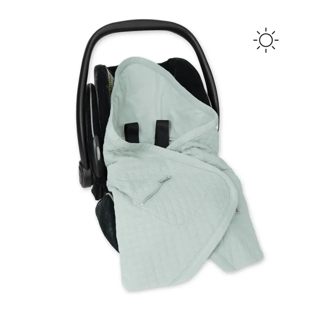 Nid d'ange BISIDE - Bemini - 0-12m Lunar quilted + jersey