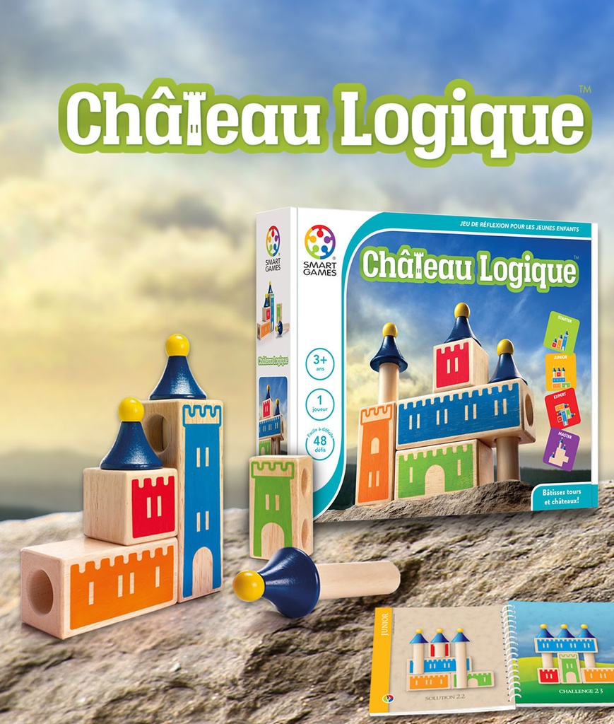 Jeu - Smart Games - Chateau logique - 3/8 ans  