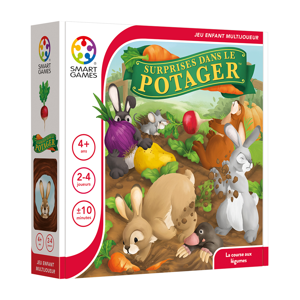 Jeu - Smart Games - Surprises dans le Potager - 4 ans et +   
