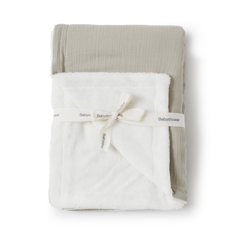 Couverture printemps - Babyshower - Dune powder
