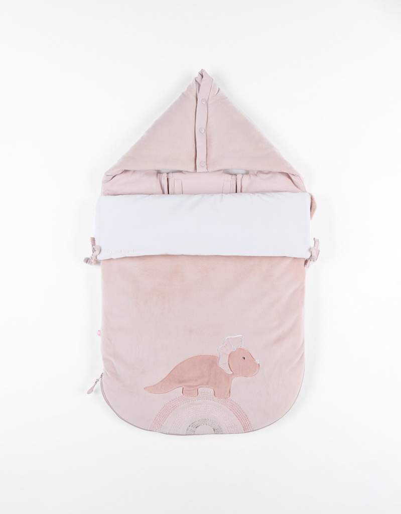 Nid d'ange - noukie's - Popsie en Veloudoux, rose poudré