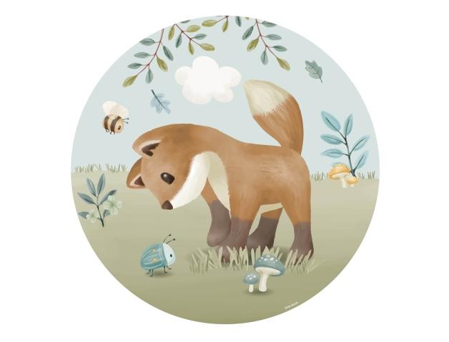Cercle de papier peint - Little Dutch - Forest Friends