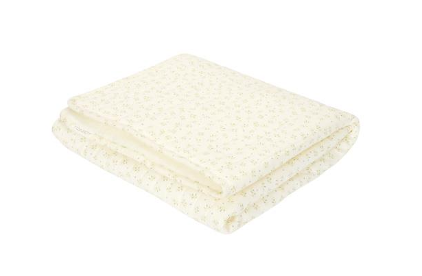 [8720986879743] Couverture - Little Dutch - Berceau Blueberry Leaves 