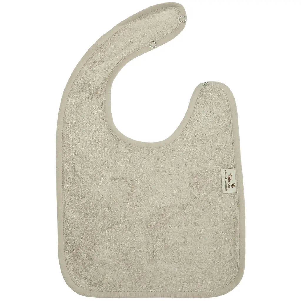 Bavoir - Timboo - Feather grey