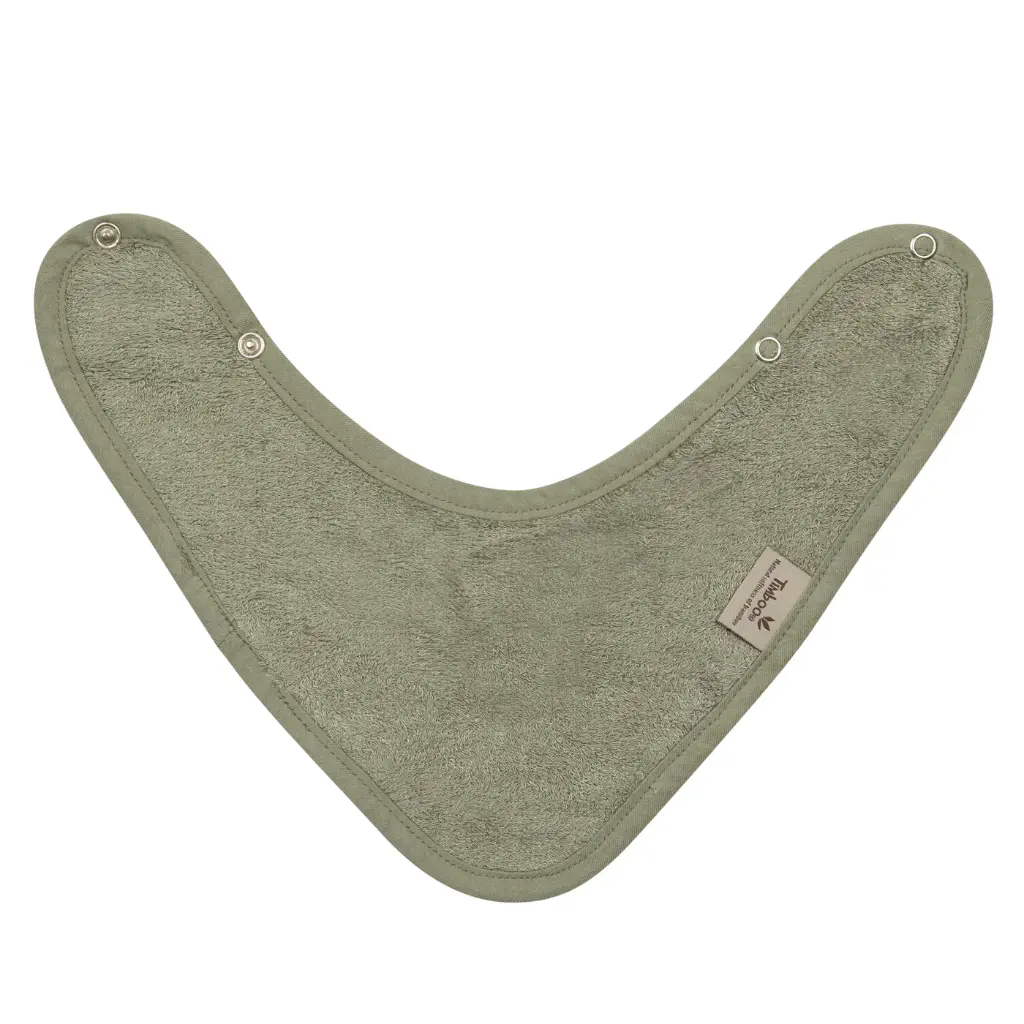 [5414546074350] Bavoirs Bandana - Timboo - Whisper green