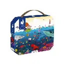 Puzzle - Janod - Le Monde Sous-Marin 100 pièces