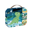 Puzzle Évolutifs - Janod - Dinosaures 4 puzzles