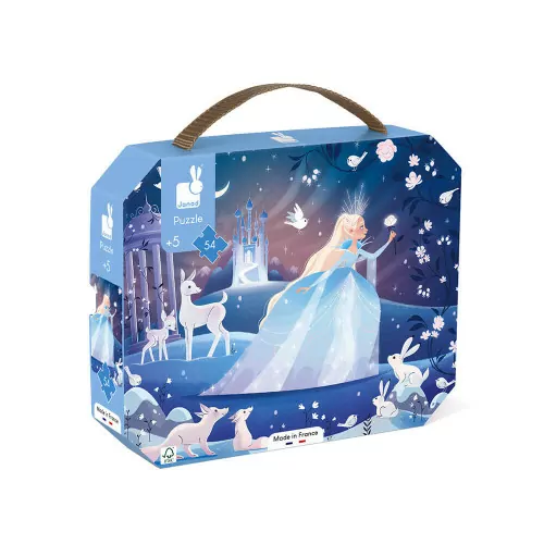 [3700217326654] Puzzle - Janod - Féérie des Glaces 54 pièces