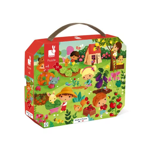 Puzzle - Janod - Mon Jardin Potager 36 pièces