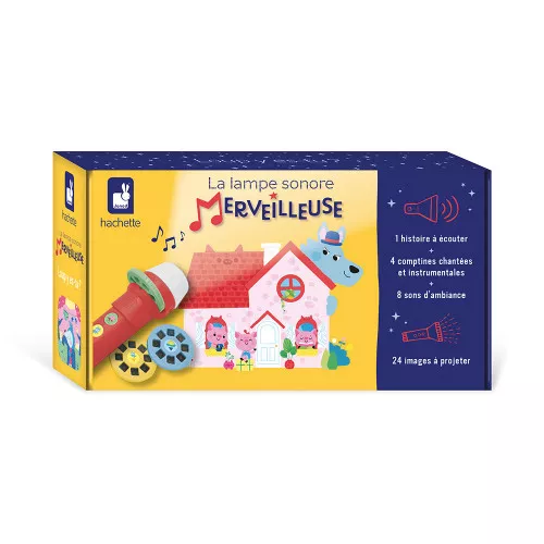 Lampe Sonore Merveilleuse - Janod - Loup, y es-tu ?