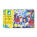   Kit Créatif - Janod - Stickers Mousse Sables Fluo Amis de la Forêt