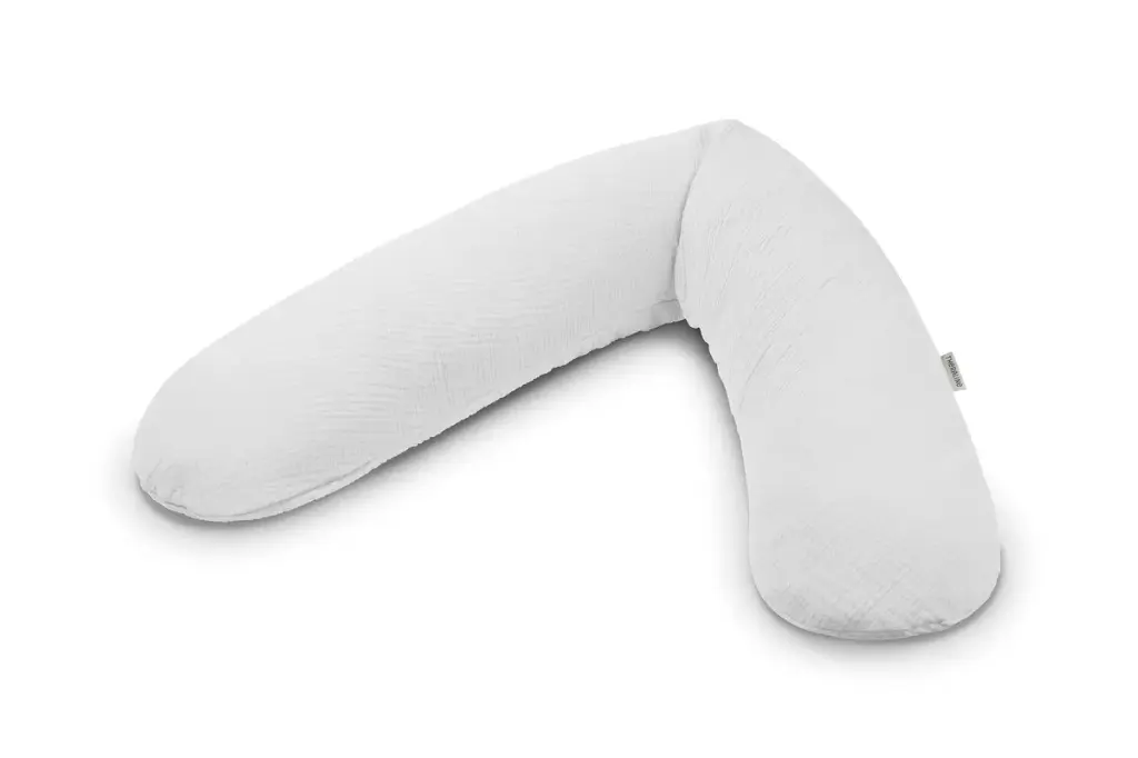 Coussin d'allaitement - Theraline - Original mousseline Gris Clair
