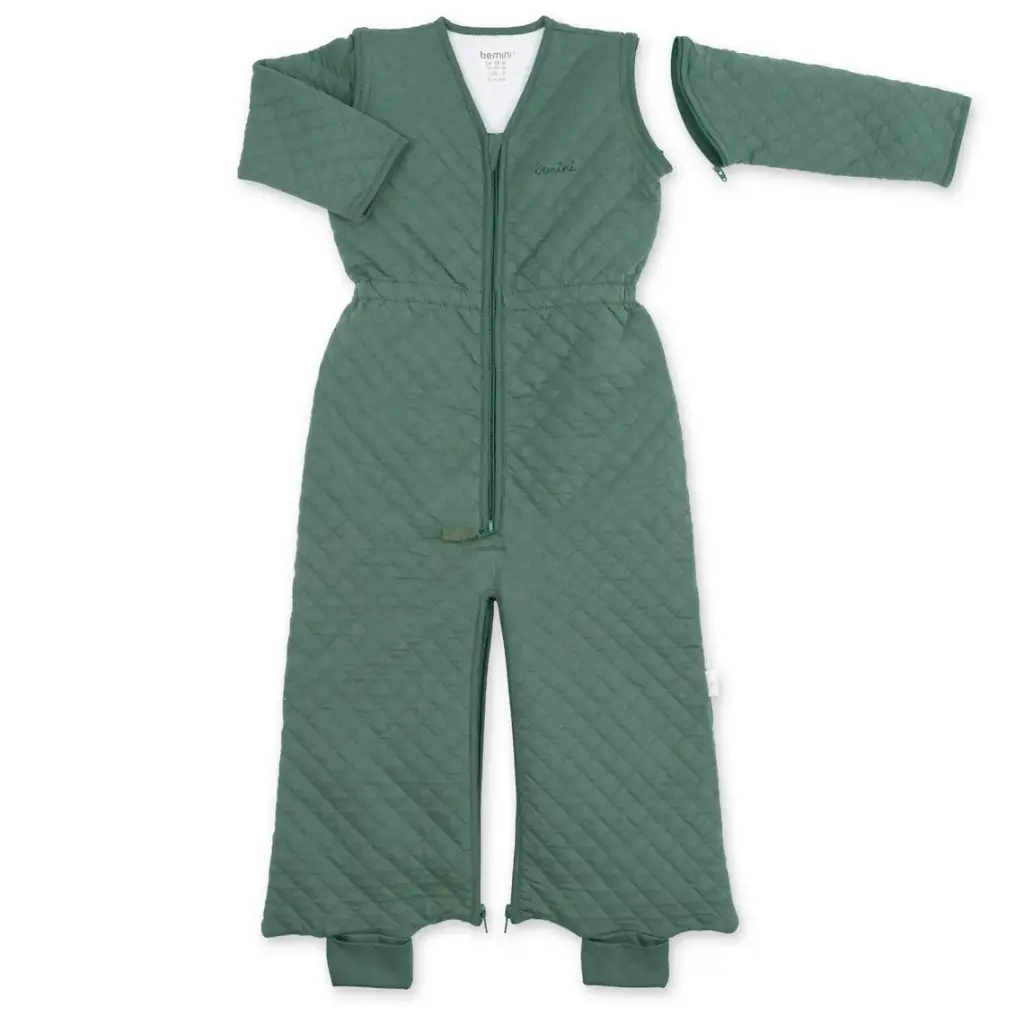 Gigoteuse - Bemini - 24-36m green pady quilted jersey tog 1,5   