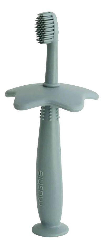 Brosse à dent flower - Mushie - Cambridge blue 