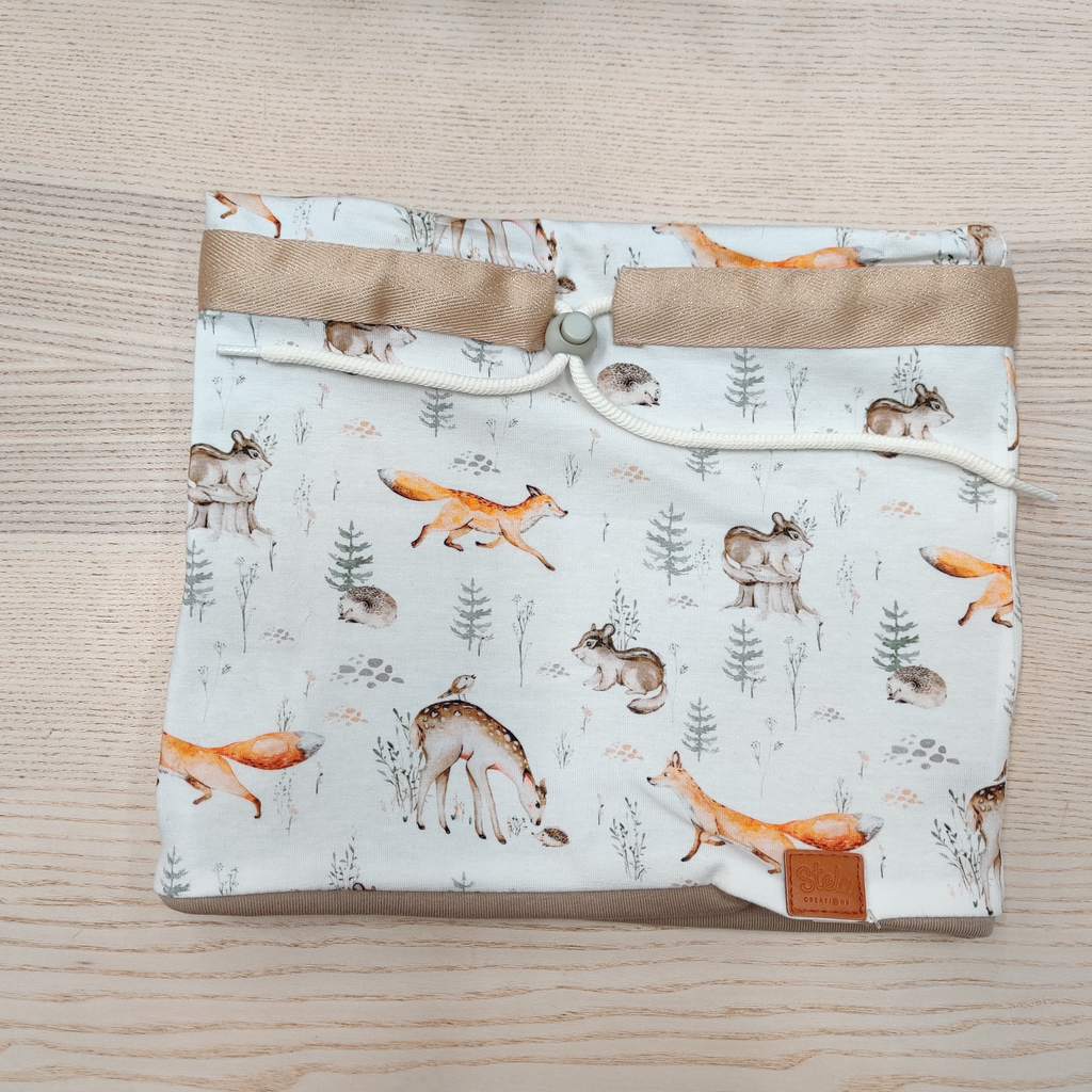 Col mi-saison avec prénom - Stela -  Forêt (2/10 ans)