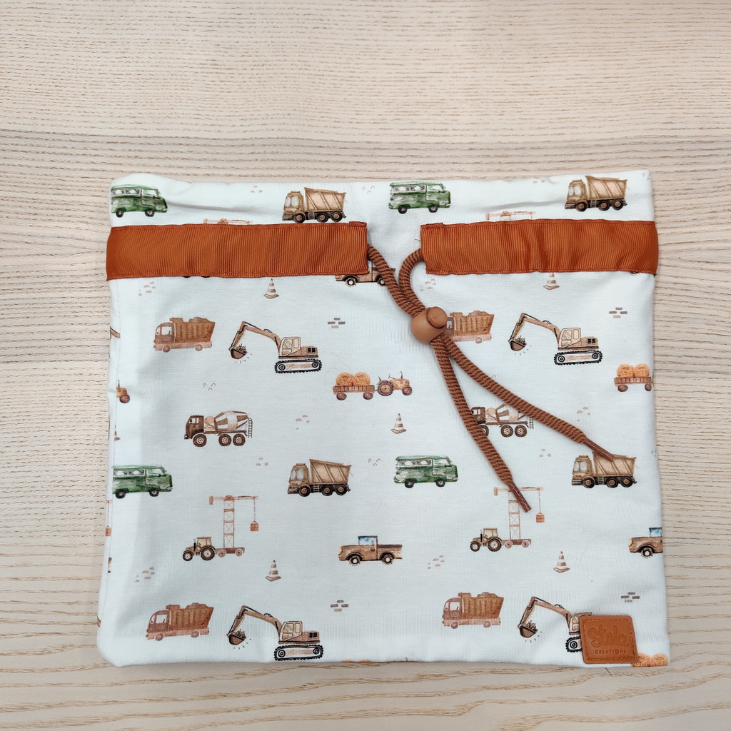 Col mi-saison avec prénom - Stela - Camion  (2/10 ans)   