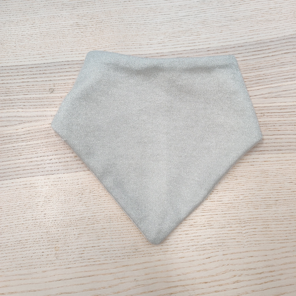 Bandana mi-saison - Stela - Gris pailletés   