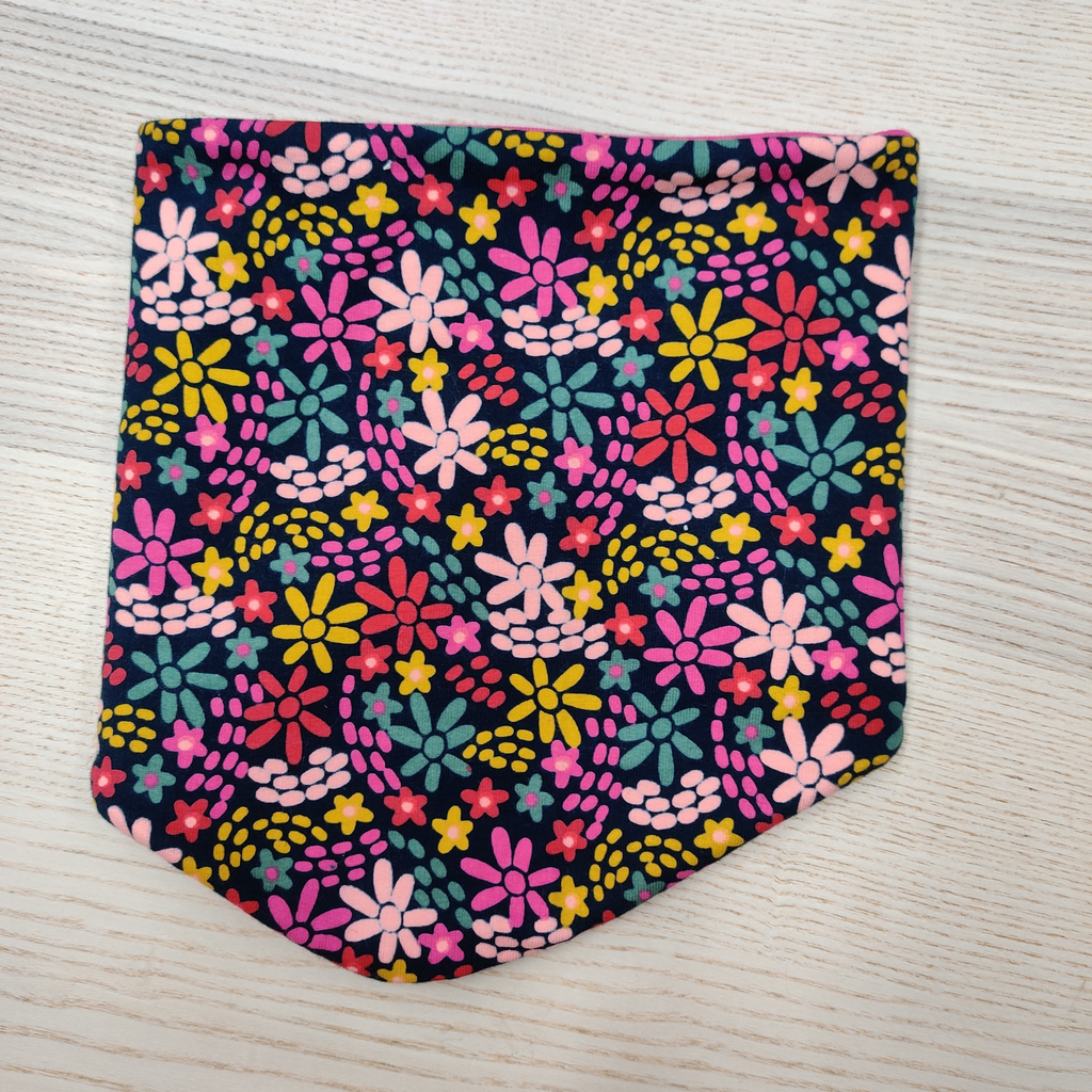 Bandana XL mi-saison - Stela - Fleuris colorés 