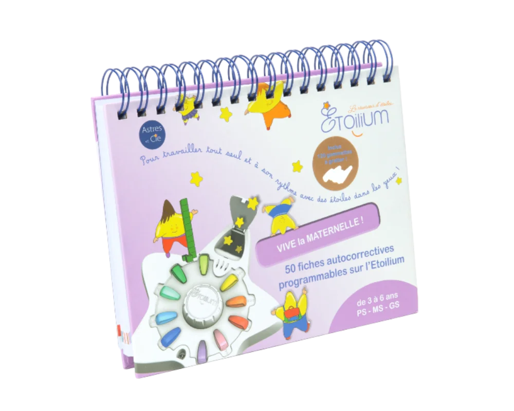 Jeu pédagogique - Astres & Cie - Chevalet vive la maternelle ! (pour Etoilium) de 3 à 6 ans 